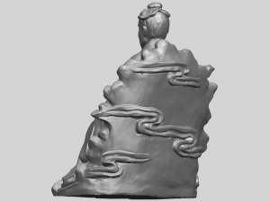 zhu shi ye 3Dプリントモデル