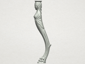 table leg 01 3D-Druckmodell