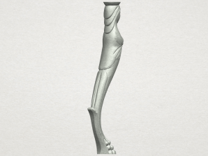 table leg 01 3D-Druckmodell