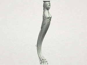 table leg 01 3D-Druckmodell