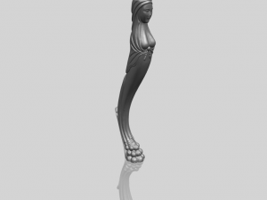 table leg 01 3D-Druckmodell