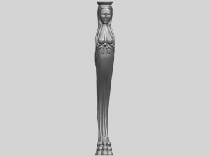 table leg 01 3D-Druckmodell