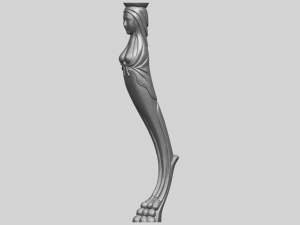 table leg 01 3D-Druckmodell