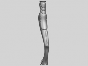 table leg 01 3D-Druckmodell