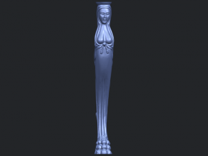table leg 01 3D-Druckmodell
