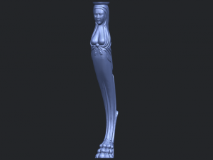 table leg 01 3D-Druckmodell