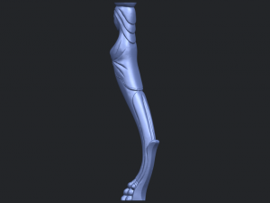 table leg 01 3D-Druckmodell