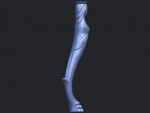 table leg 01 3D-Druckmodell