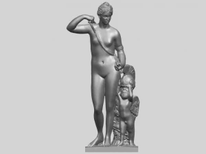 venus and angel 3D Print Model
