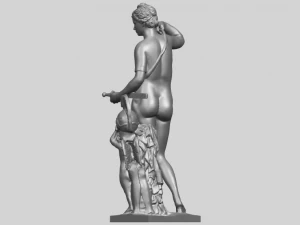 venus and angel 3D Print Model