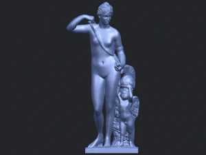 venus and angel 3D Print Model