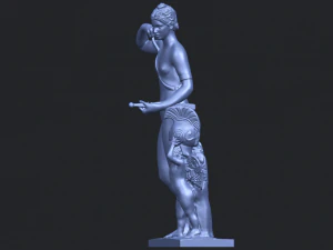 venus and angel 3D Print Model
