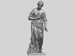 beautiful girl 04 3D Print Model