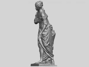 beautiful girl 04 3D Print Model