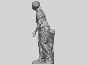 beautiful girl 04 3D Print Model
