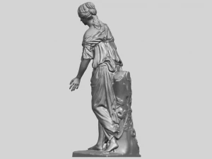 beautiful girl 04 3D Print Model