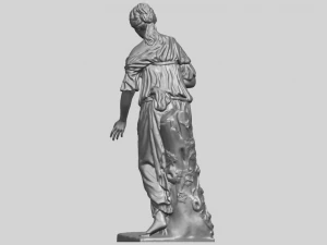 beautiful girl 04 3D Print Model
