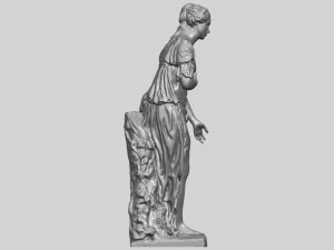 beautiful girl 04 3D Print Model