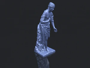 beautiful girl 04 3D Print Model