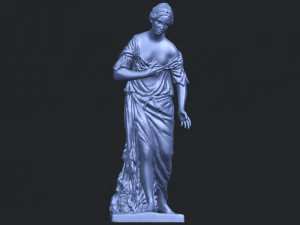beautiful girl 04 3D Print Model