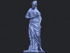 beautiful girl 04 3D Print Model