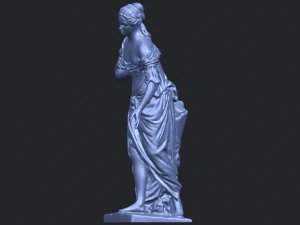 beautiful girl 04 3D Print Model