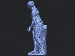 beautiful girl 04 3D Print Model