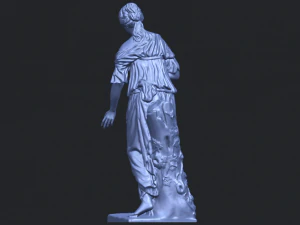 beautiful girl 04 3D Print Model