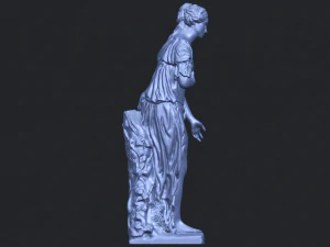 beautiful girl 04 3D Print Model