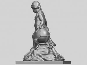 two kids 01 Modelo de Impressão 3D
