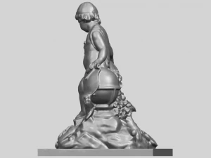 two kids 01 3D Print Model