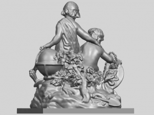 two kids 01 Modelo de Impressão 3D