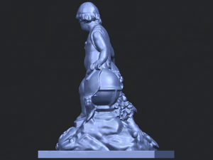 two kids 01 3D Print Model