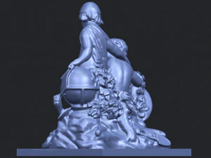 two kids 01 3D Print Model