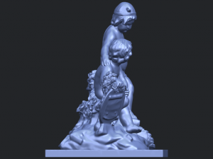 two kids 01 Modelo de Impressão 3D