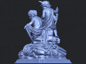 two kids 02 3D Print Model
