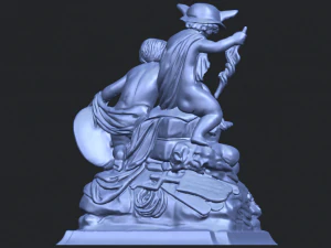 two kids 02 3D Print Model
