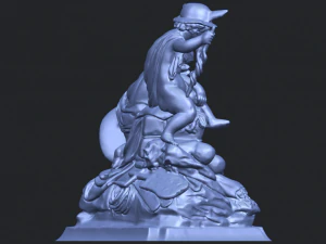 two kids 02 3D Print Model