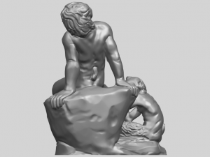 man and kid Modelo de Impressão 3D