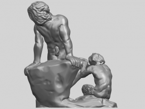 man and kid Modelo de Impressão 3D