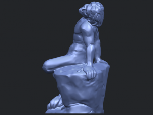 man and kid Modelo de Impressão 3D