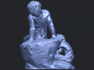 man and kid Modelo de Impressão 3D