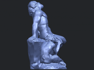 man and kid Modelo de Impressão 3D