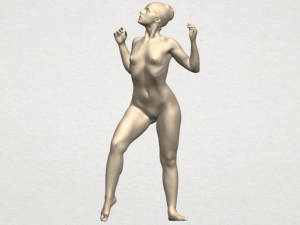 naked girl a01 Modelo de impresión 3D