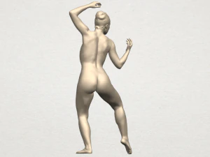 naked girl a02 3D Print Model