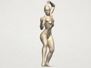 naked girl a02 3D Print Model
