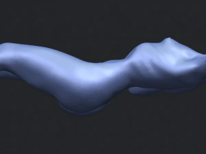 naked girl a02 3D Print Model