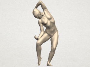 naked girl a03 3D Baskı Modeli
