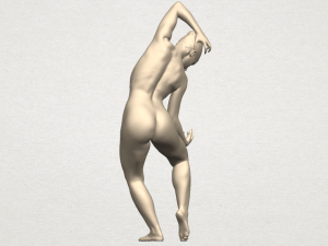 naked girl a03 3D-printmodel