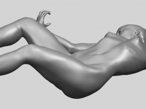 naked girl a03 3D-printmodel
